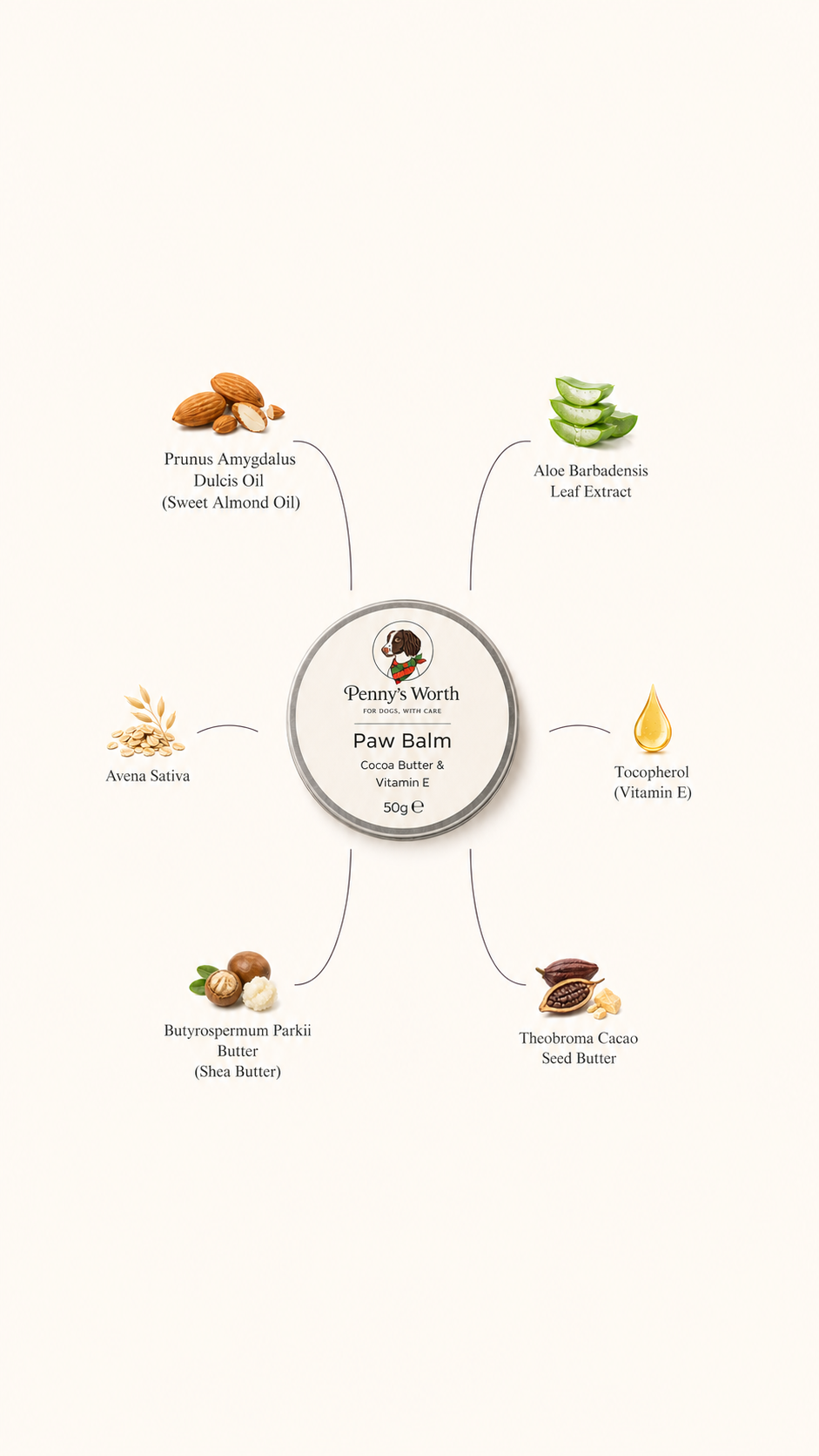 Paw Balm | Cocoa Butter & Vitamin E